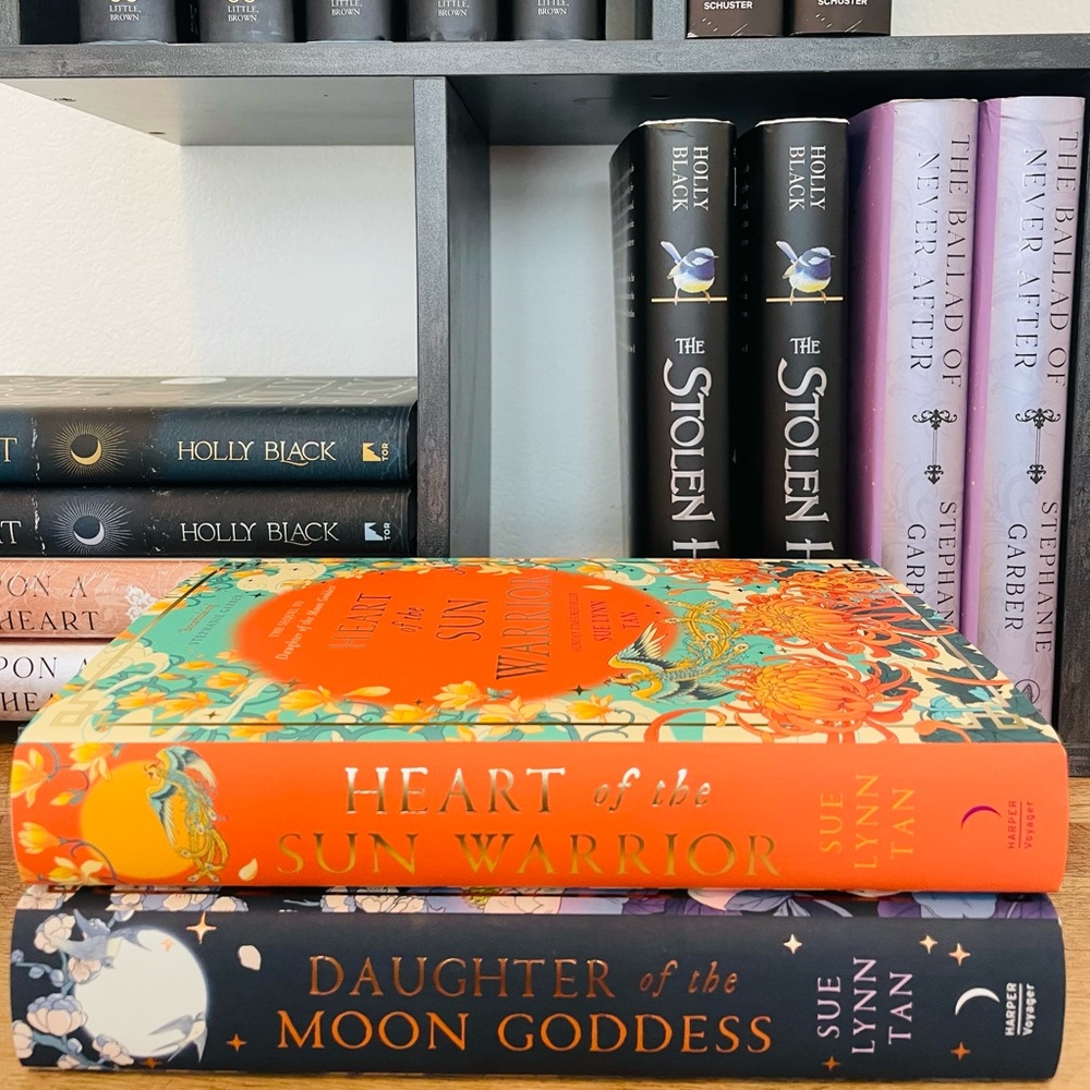 Fairyloot Signed DAUGHTER OF THE MOON GODDESS + Signed HEART of the SUN WARRIOR